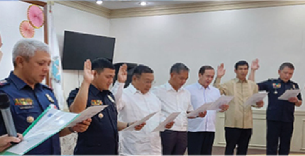Oath-Taking and Pinning of New 8 AGFO Member for 1st Quarter of 2023